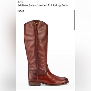 Frye Melissa Tall Leather Riding Boots